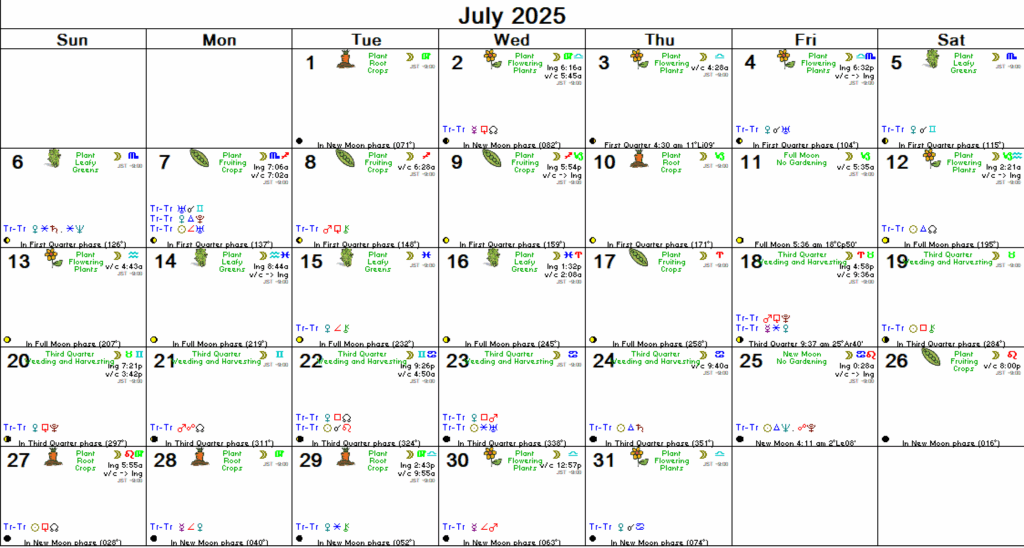 2025年7月アスペクト