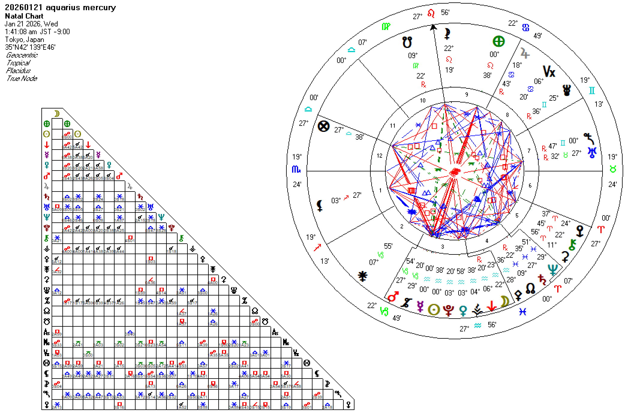 20260121水瓶座水星